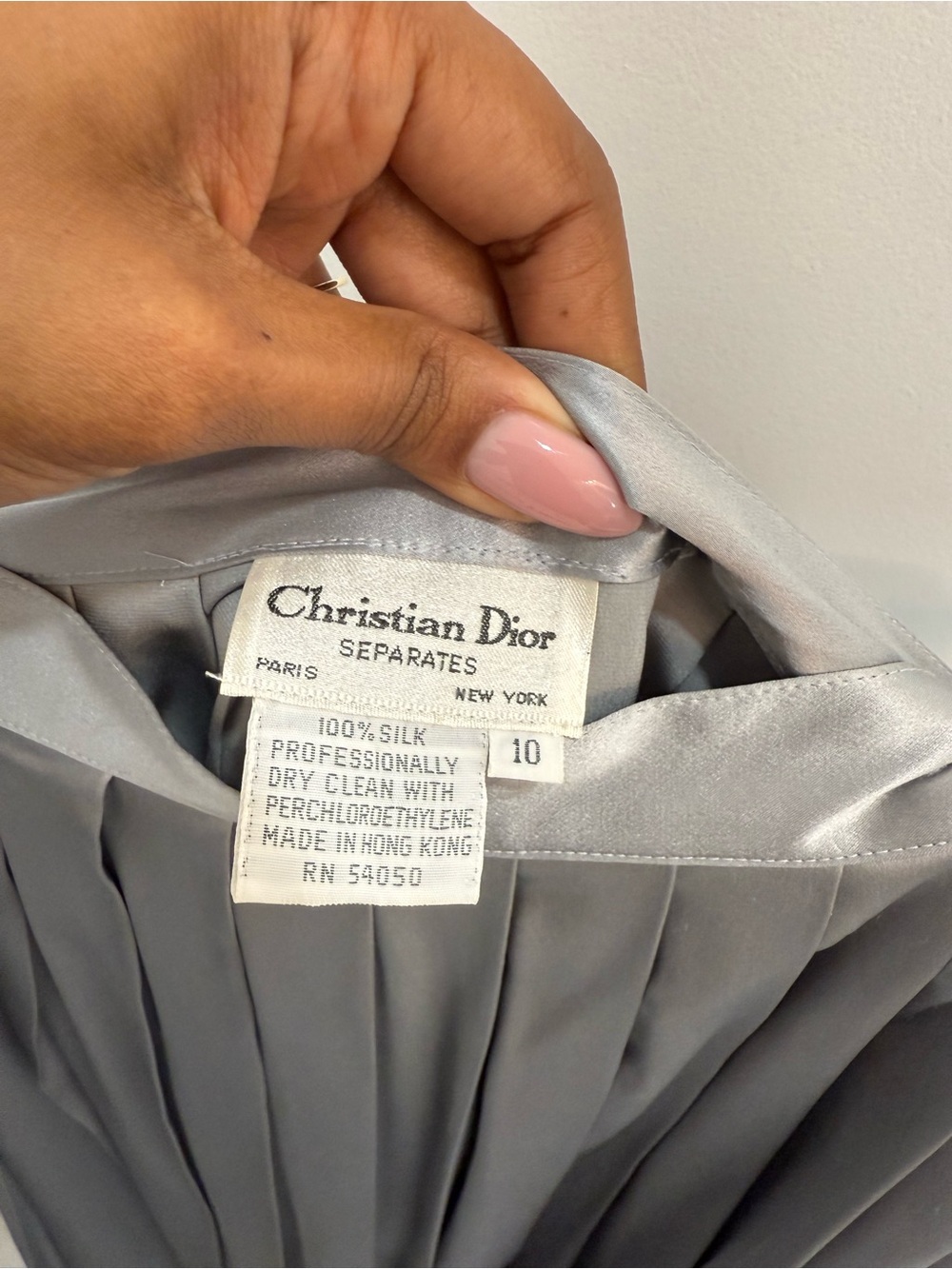 Vintage Christian Dior Skirt - Picture 7 of 7